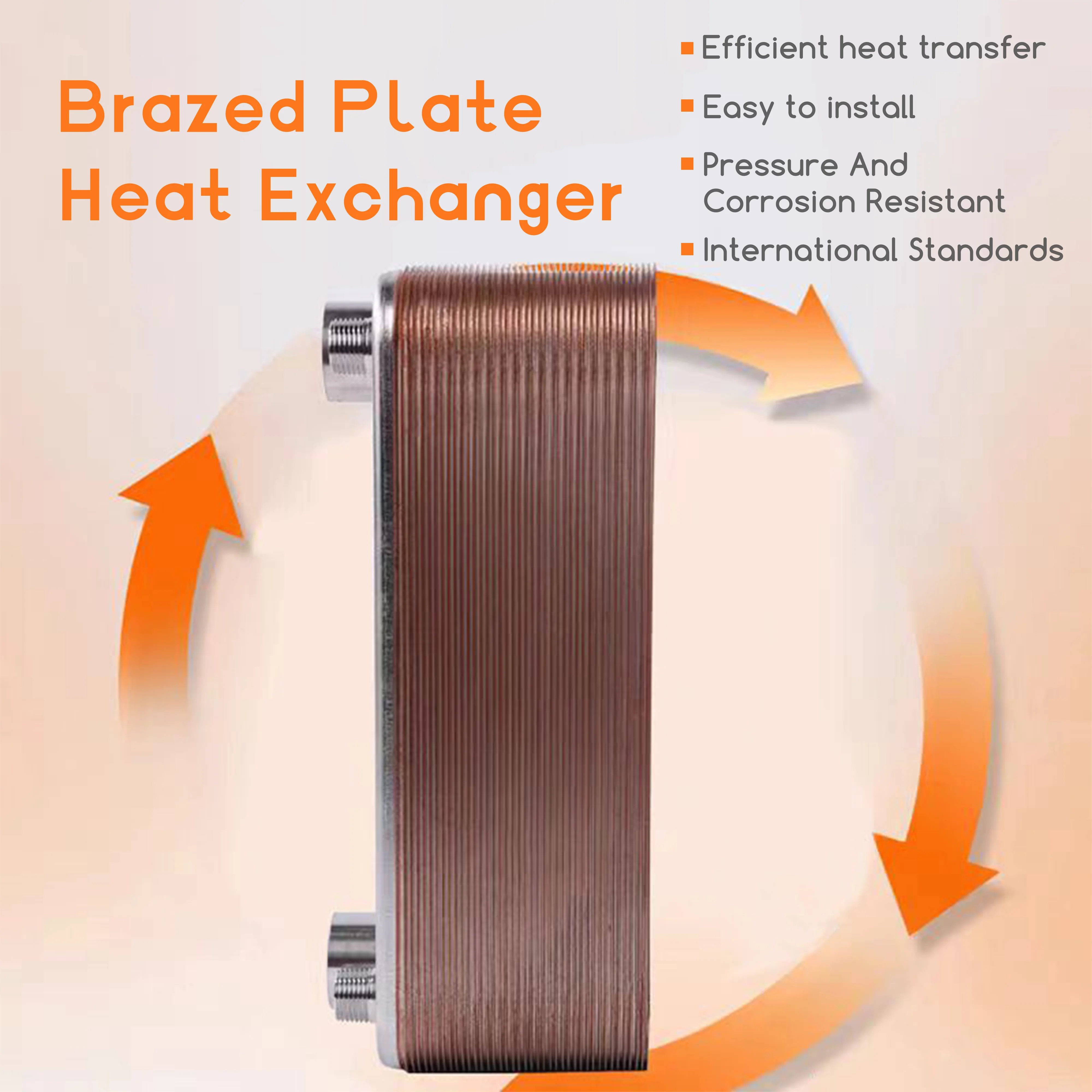 BesCool Stainless Steel Plate Type Water Cooling System New Heat Exchang with Motor and Cooler Core Components for Farms