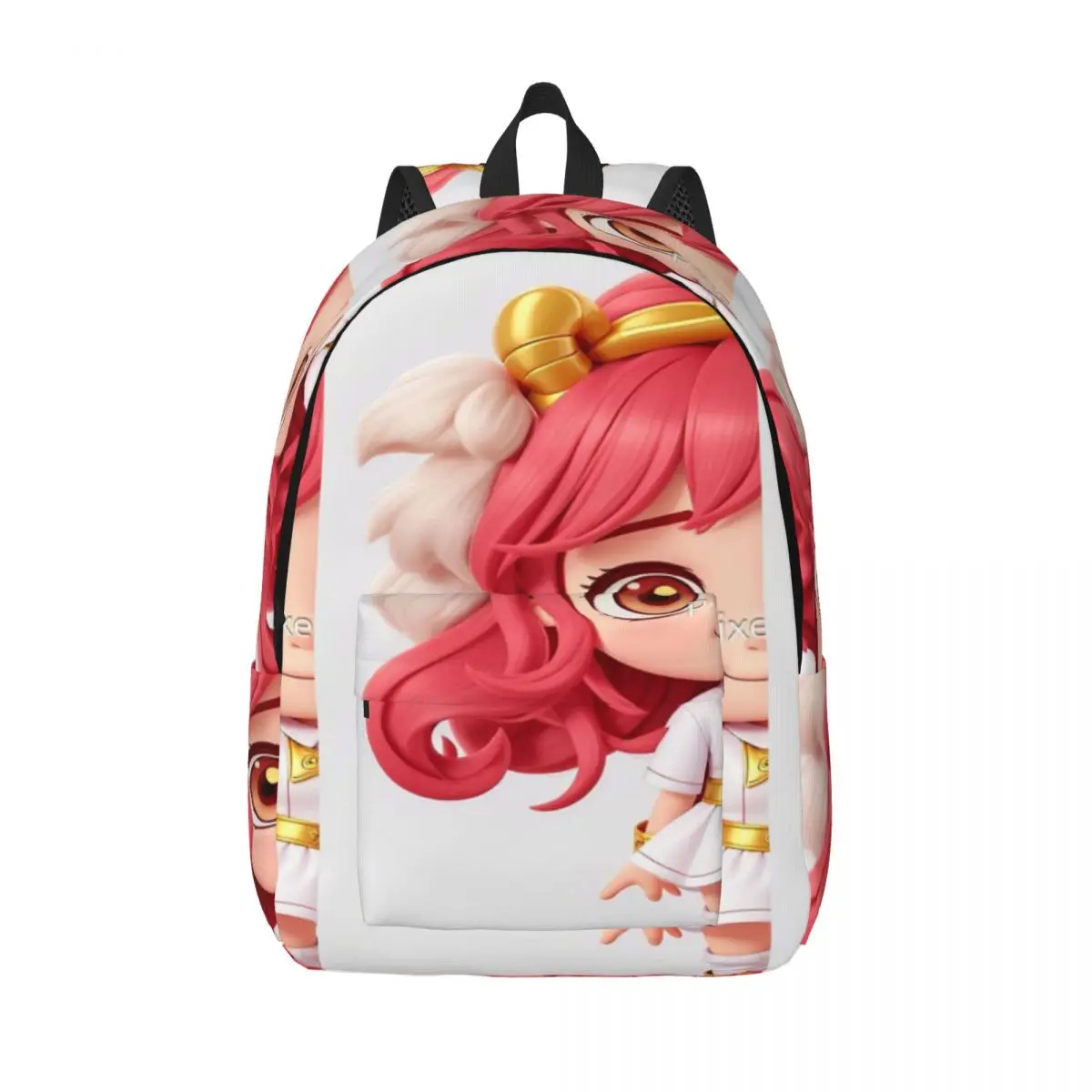 

Cute Girl Anime Cartoon Generative Ai Simple and Stylish Backpack Canvas Backpack Men's backpack