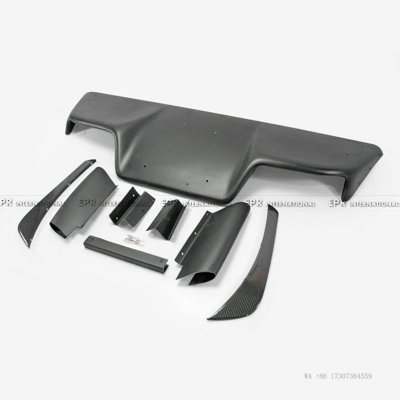 

Suitable For Nissan Z33 350Z Modification G35 Coupe JDM Carbon Fiber Lip TS Rear Spoiler Bottom Plate Small Kit