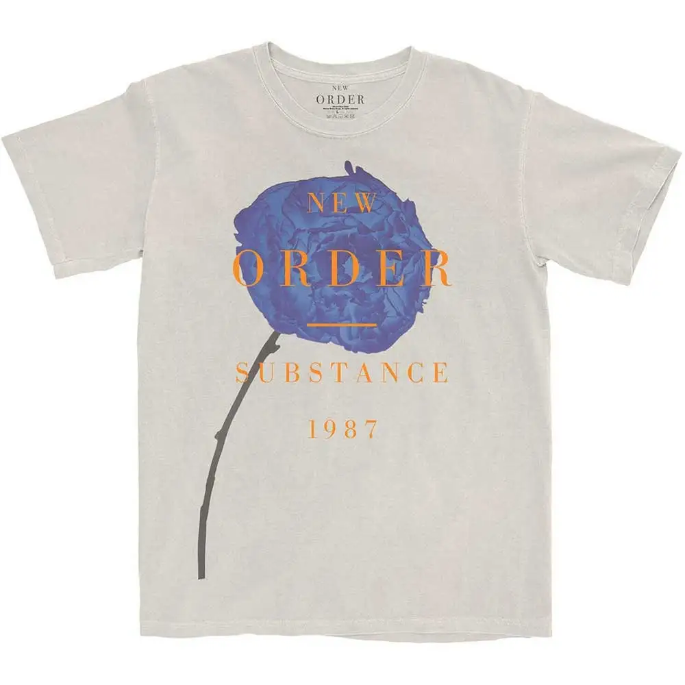 New Order Substance 1987 Dye T Shirt Fully Licensed