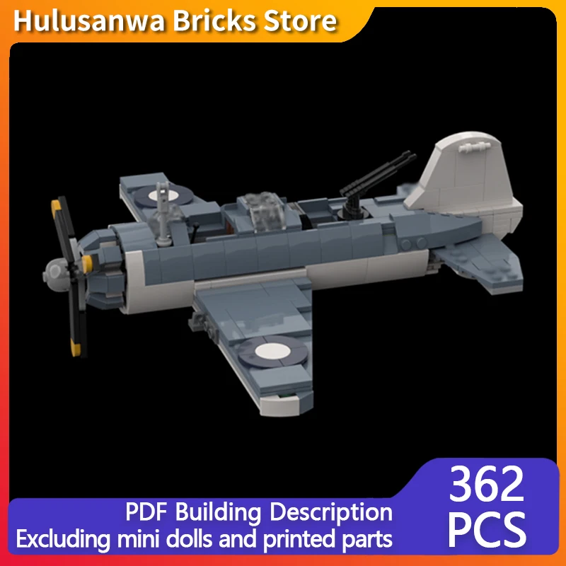 

Военный бомбардировщик времен Второй мировой войны, модель MOC, строительные кирпичи, военное оборудование, модульные технологии, подарки, праздник, сборка, детские игрушки, костюм