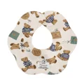 Navy striped bear