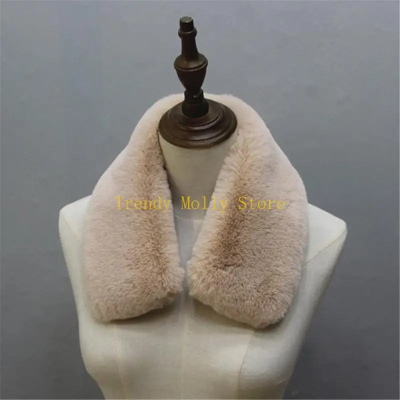 N5KB Женщины пушистые воротник