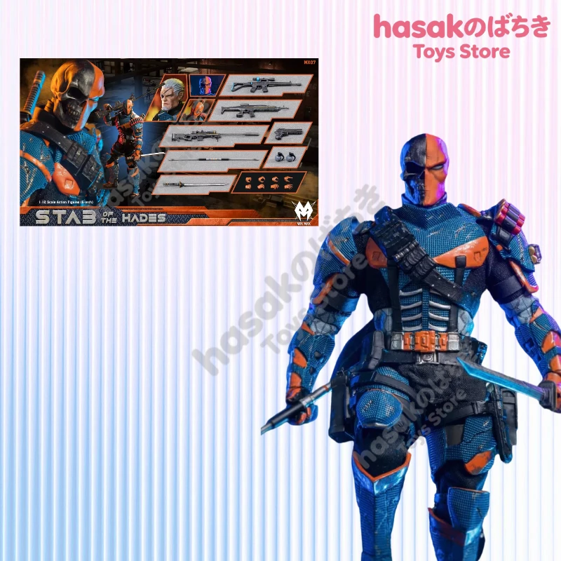 

В наличии: Коллекционные фигурки Mixmax Deathstroke, масштаб 1/12 (6 дюймов), персонаж аниме Слейд Джозеф Уилсон, Терминатор