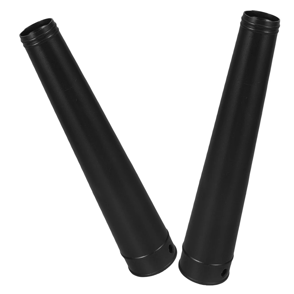 

2 Pcs Blow Dryer Hair Collection Kit Nozzle Blower Connection Tube Flat End Accessories Accessory for Black