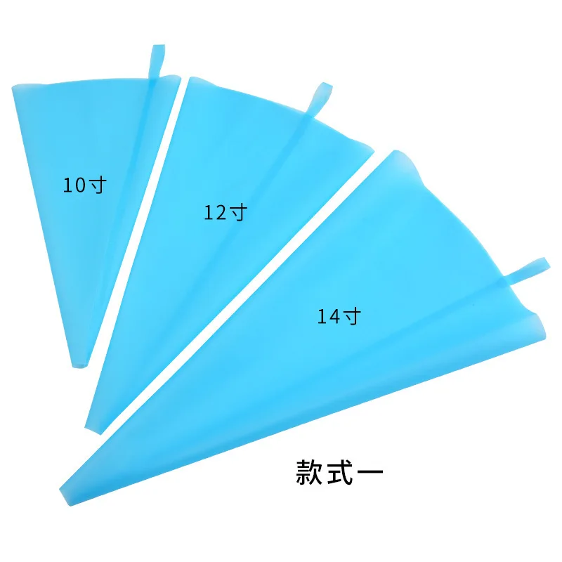 

Cake piping bag piping tool TPU piping bag set silicone piping nozzle silicone ring baking tool