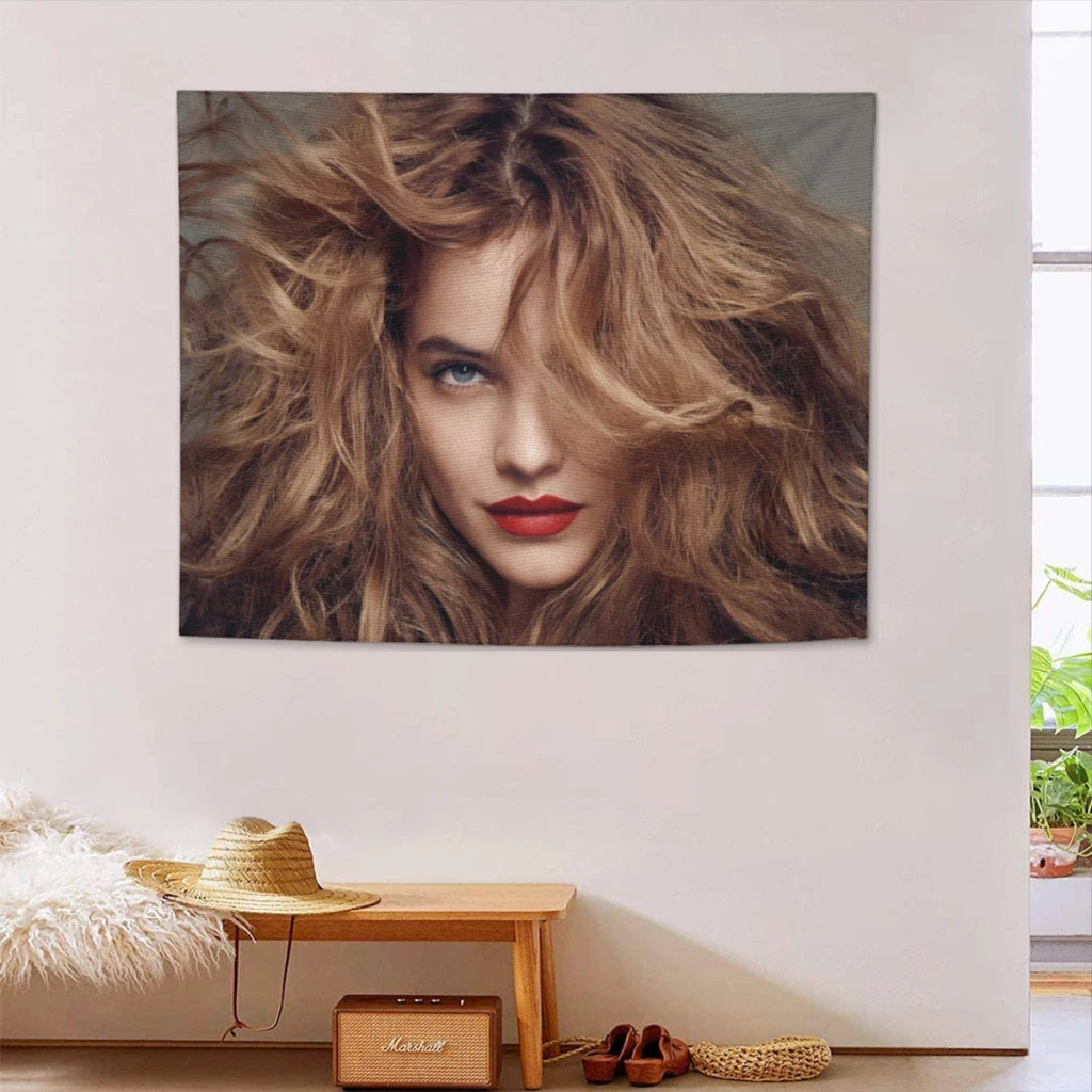 Barbara Palvin Tapestry Room Decor Aesthetic Meme Tapestries Home Banners