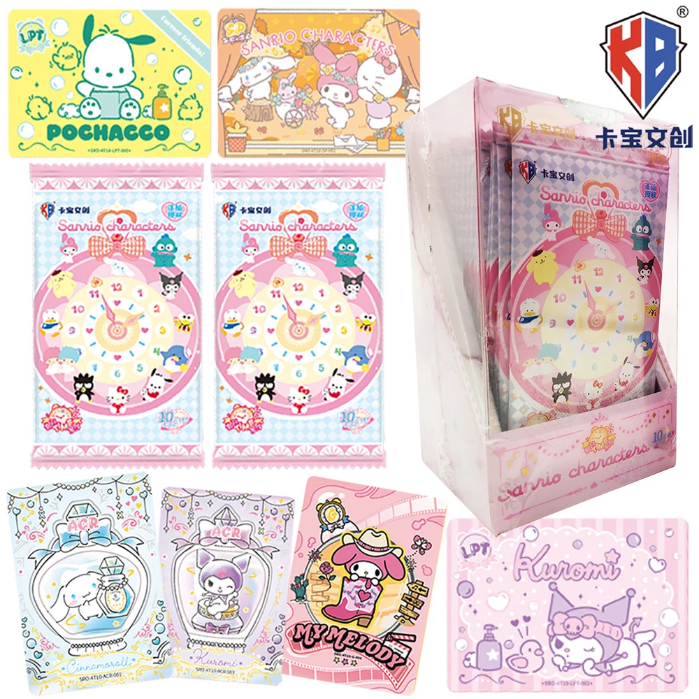 

KABAO натуральная коллекционная карта Sanrio японская мультяшная звезда Daniel Star Hello Kitty изысканные прозрачные ремесленные карты из ПВХ подарки