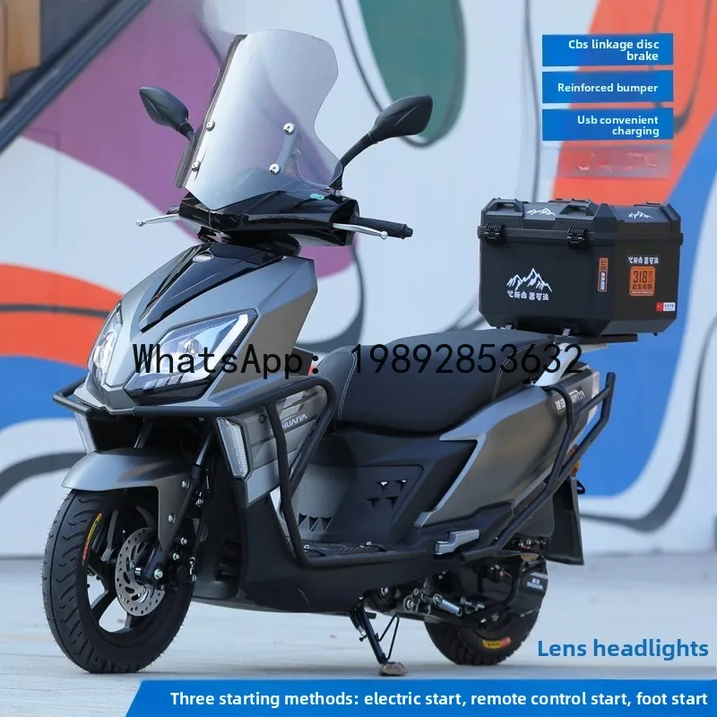 

Brand New 125cc Scooter National IV Electric Vehicle Fuel-efficient