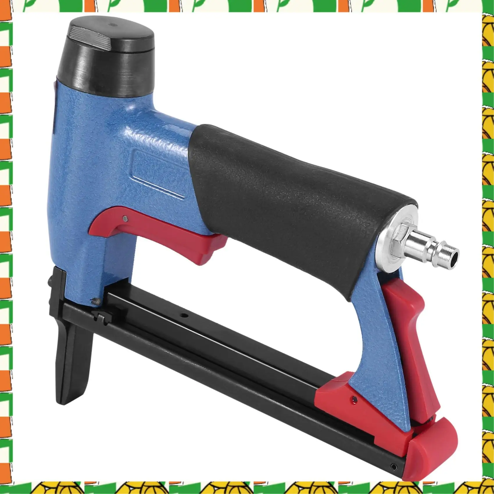 

Профессиональный инструмент 8016LN с длинным ртом, пневматический воздушный степлер, гвоздезабивной станок, тонкий степлер, инструмент для мебели, гвоздезабивной инструмент, пневматический воздушный P