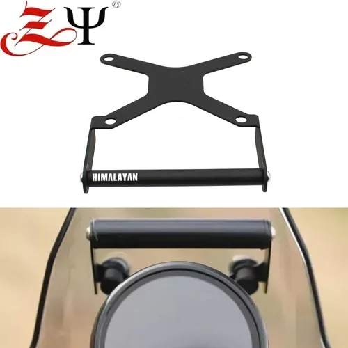 Para Himalayan 450 2024 2025 motocicleta Himalayan450 accesorios soporte de teléfono soporte de placa de navegación GPS