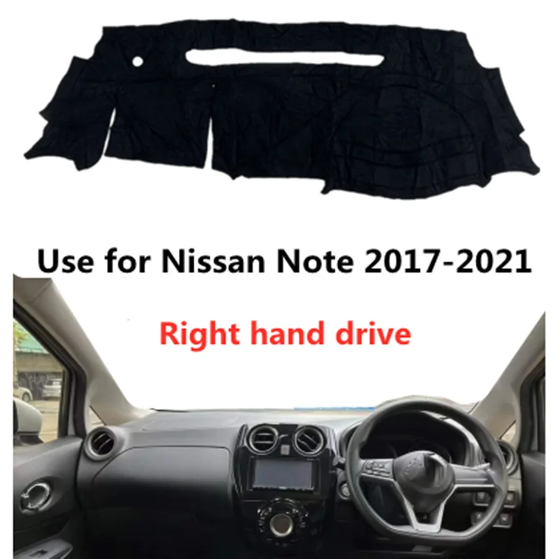 Taijs Right Hand Drive Car Dashboard Mat Dash-Mat for NIssan Note 2015 2016 2017 2018 2019 2020 Hot Selling Inner Product