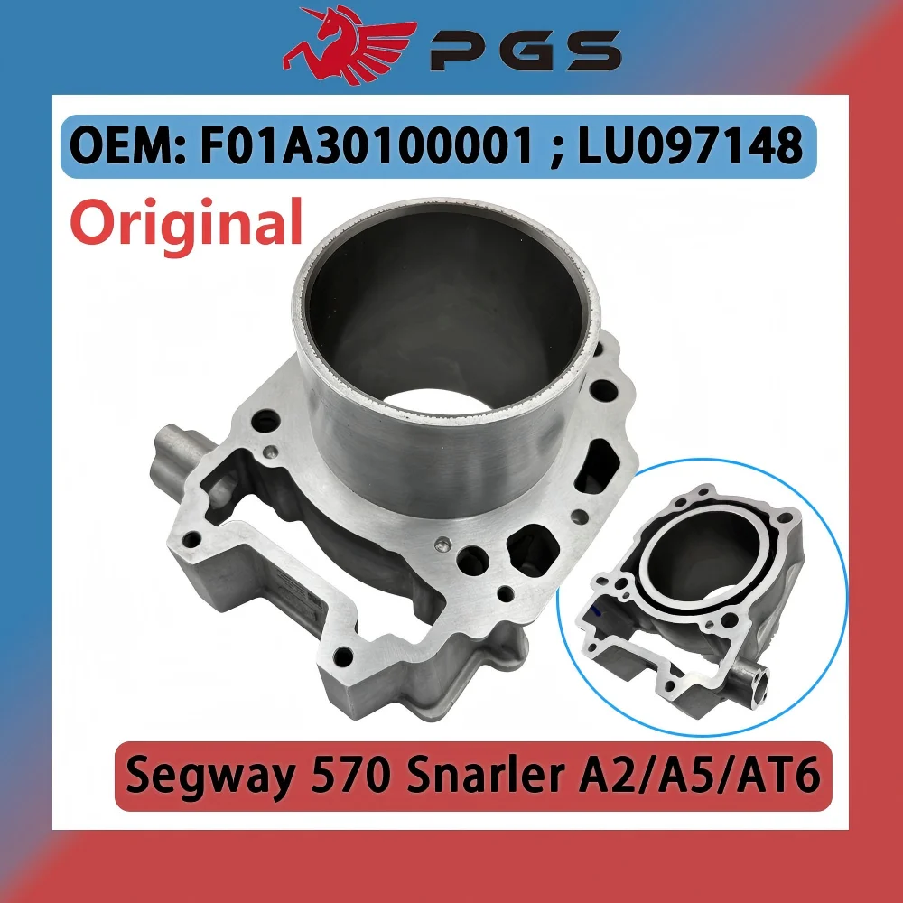 

Original Cylinder Block For EMBIELLAGE 570CC SEGWAY 570 SW-F01A30100001 SEGWAY SNARLER AT6L AT6S ATV Parts F01A30100001 LU097148