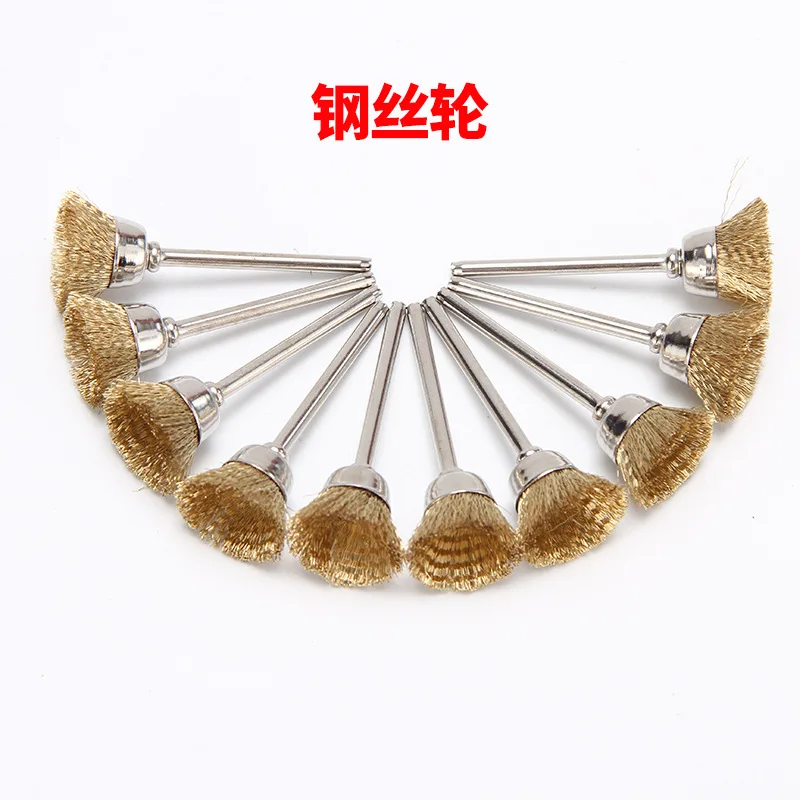 30-Piece Pen Set T-Bowl Tool Brush Rust Removal Polishing Cleaning Brush