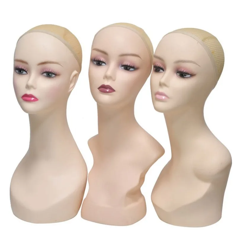 

Appropriate Reality Dummy Head Wig Show Shoulder Female Model Head