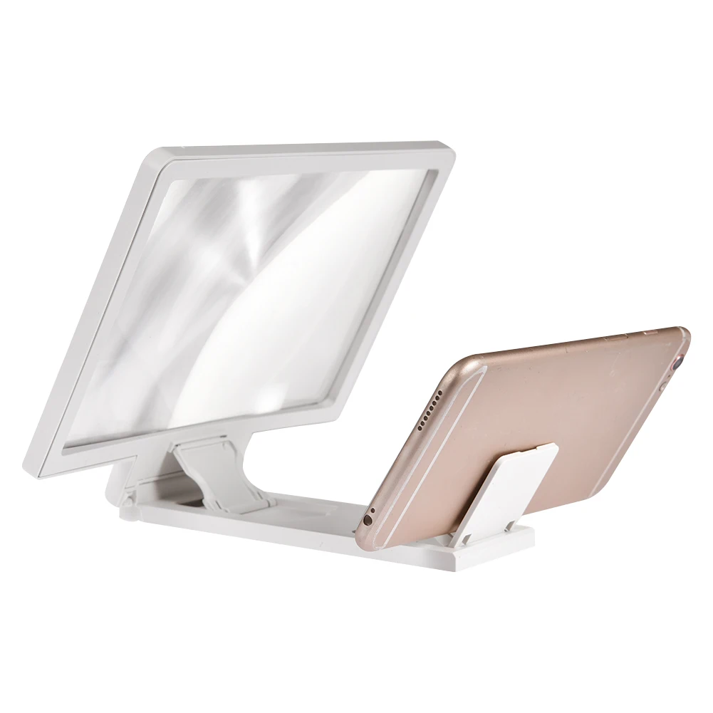 Mobile Phone Screen Magnifier Eyes Protection Display 3D Video Screen Amplifier Folding Enlarged Expander Stand Folding Holder