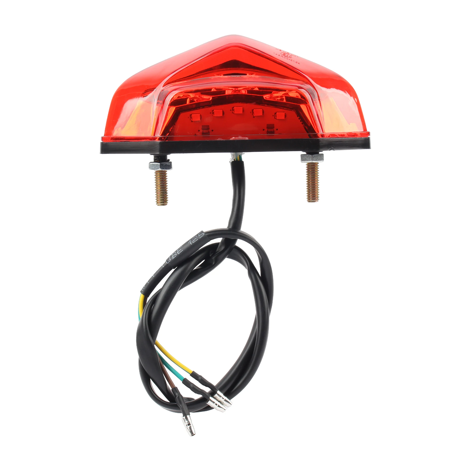 ไฟท้ายมอเตอร์ไซค์ LED 12V แบบ 3 สาย ใช้ได้กับรถทุกรุ่น ไฟเบรก ไฟท้าย ไฟส่องป้ายทะเบียน ไฟเดย์ไลท์ ไฟเลี้ยว สำหรับรถฮอนด้า ยามาฮ่า เคทีเอ็ม เอเอวีดี ดートไบค์ เอทีวี