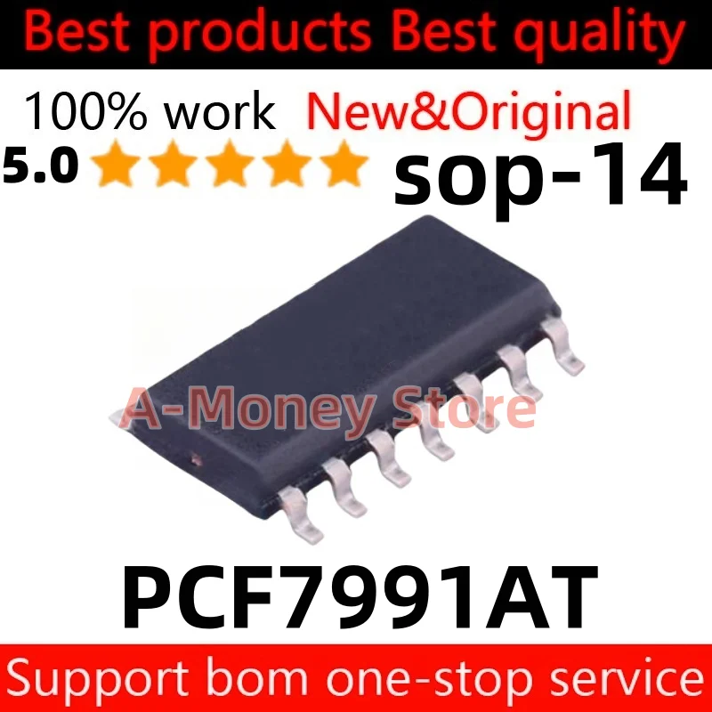 

(2-5pcs)PCF7991AT PCF7991 sop-14