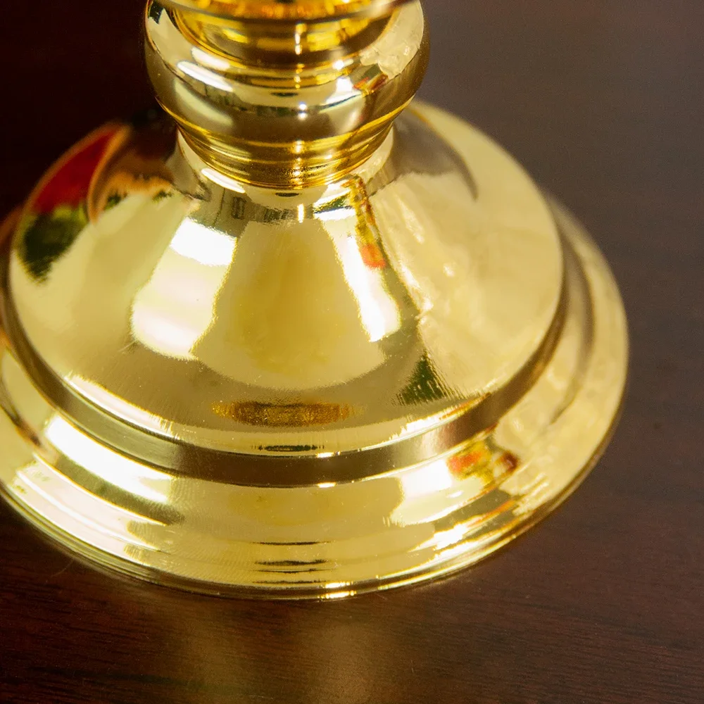 HTISOK Orthodoxe Heilige Öllampe Religiöse Ritualutensilien Orthodoxer Kirchen-Kerzenhalter für Kerzen- und Ölbrennungen Kirchen-Öllampe – Detail 5