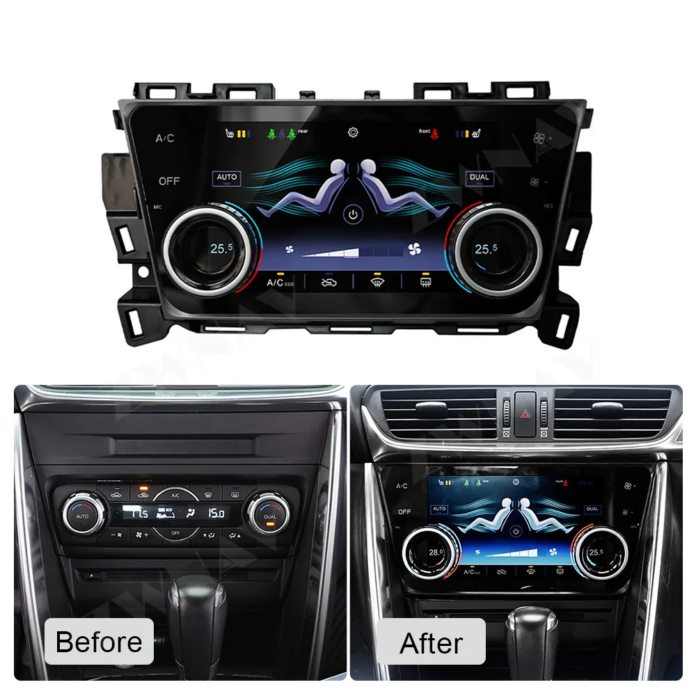 Upgrade Air Conditioning Screen For Toyota CX-4 Original vehicle 1:1 Digital A/C Heater Panel full LCD screen Plug-play