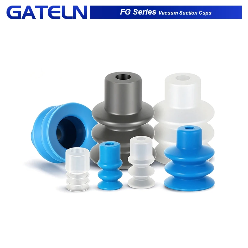 FG Series Three-Layer Pneumatic Vacuum Suction Cups FG-3/5/7/9/12/14/18/20/25/32/42/52/62/88 Corrugated Nozzles