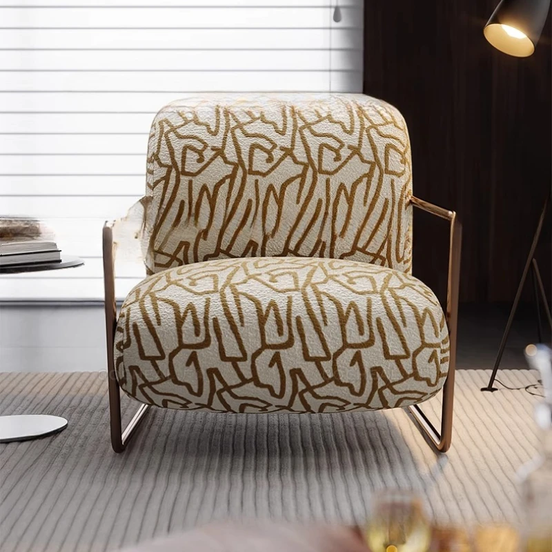 

Leisure chair single sofa chair living room light luxury senior lazy sofa balcony home 25 new A