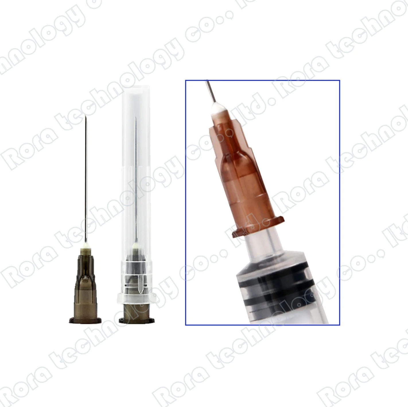 Kwaliteit Wegwerp 18G 25G 27G 30G 32G 34 Ginpijnloos Kleine Naald Steriele Injector Micro-Injector