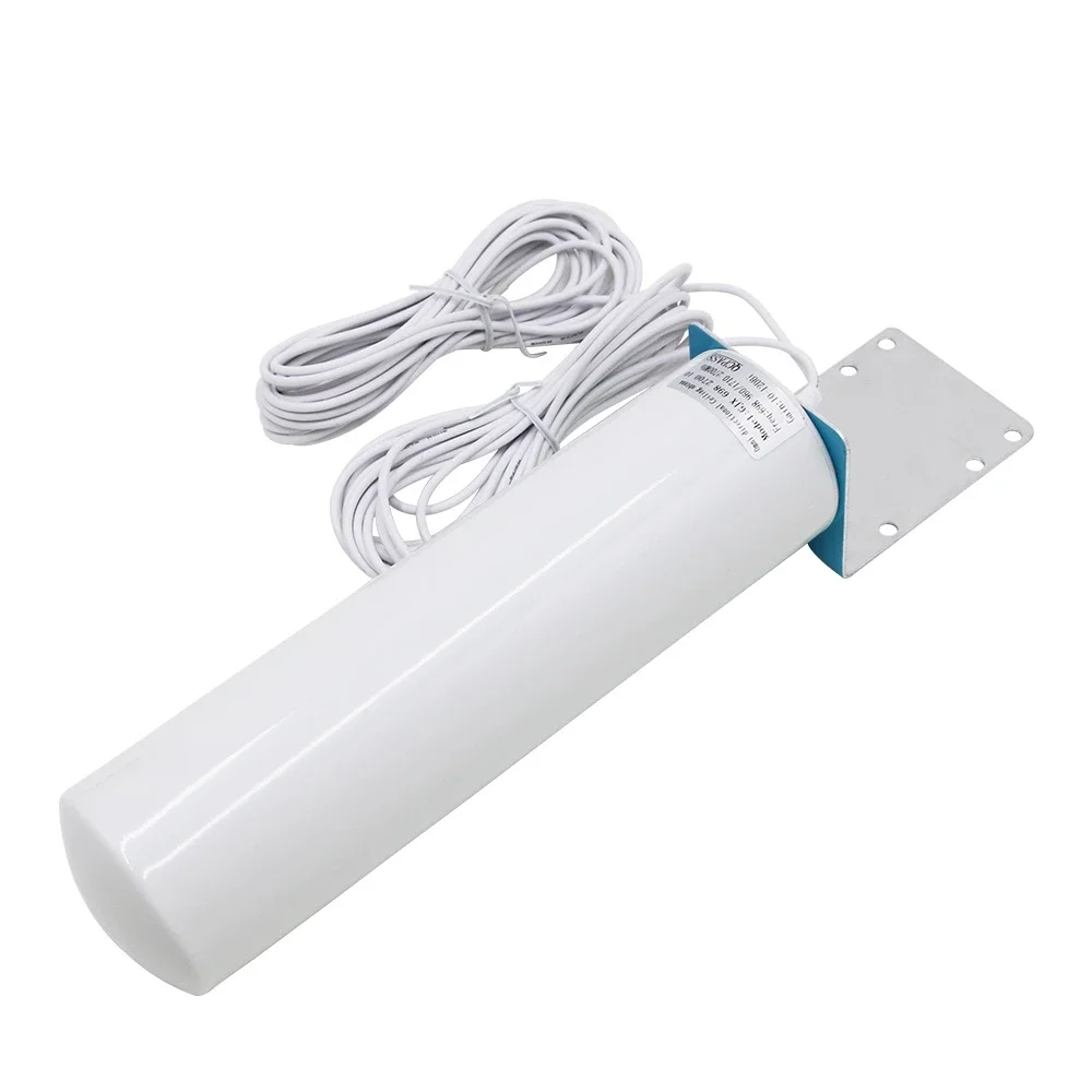 High Gain 10~12dBi 2G 3G 4G LTE Omni Antenna  Waterpoof  SMA TS9  Exterior Ceilling 5m Cable 698-2700MHz Indoor Outdoor Antenna