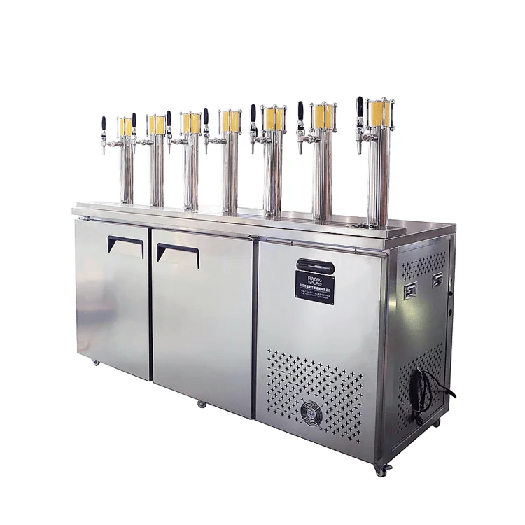 Custom Air And Water Cooling Machine Beer Cooler Kegerator Draft Beer Dispenser
