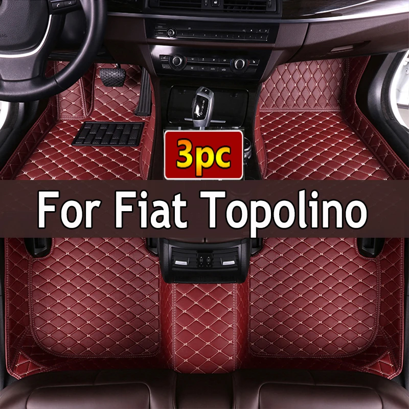 

Car Floor Mats For Fiat Topolino 500 2012 2011 Auto Interiors Accessories Styling Custom Foot Rugs Products Replacement Parts