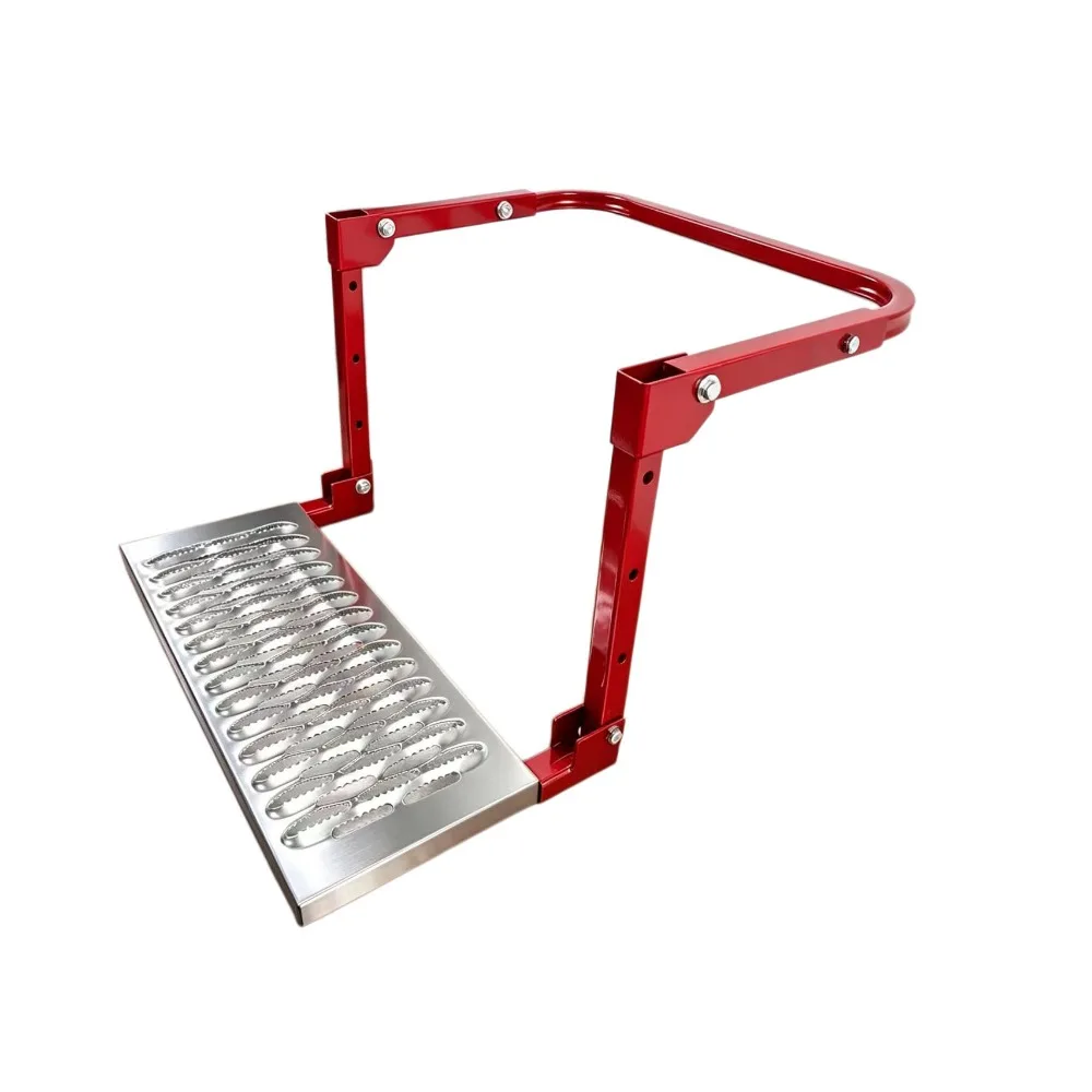 Foldable Car Tire Ladder Durable Portable Tire Step for Truck SUV Anti‑slip Heavy Duty Truck Wheel Step Platform Roof Access