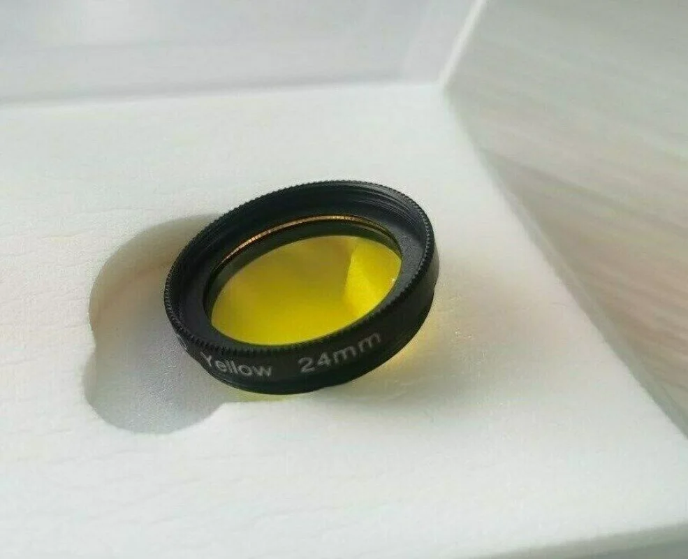 ProScope Yellow Panchromatic Filter Lens f/ Rollei 35 35 T 35 TE Rollei 35 SE 24mm 30.5mm