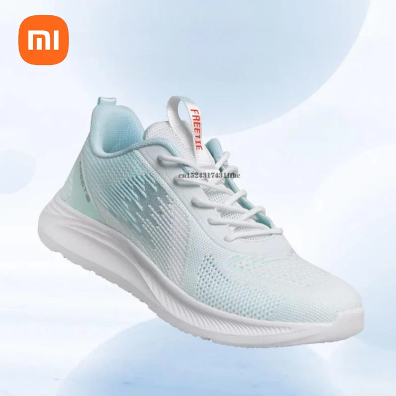 

Xiaomi mijia дышащие легкие лоферы со скакалкой, летние летающие тканые кроссовки на мягкой подошве, мужская уличная повседневная обувь
