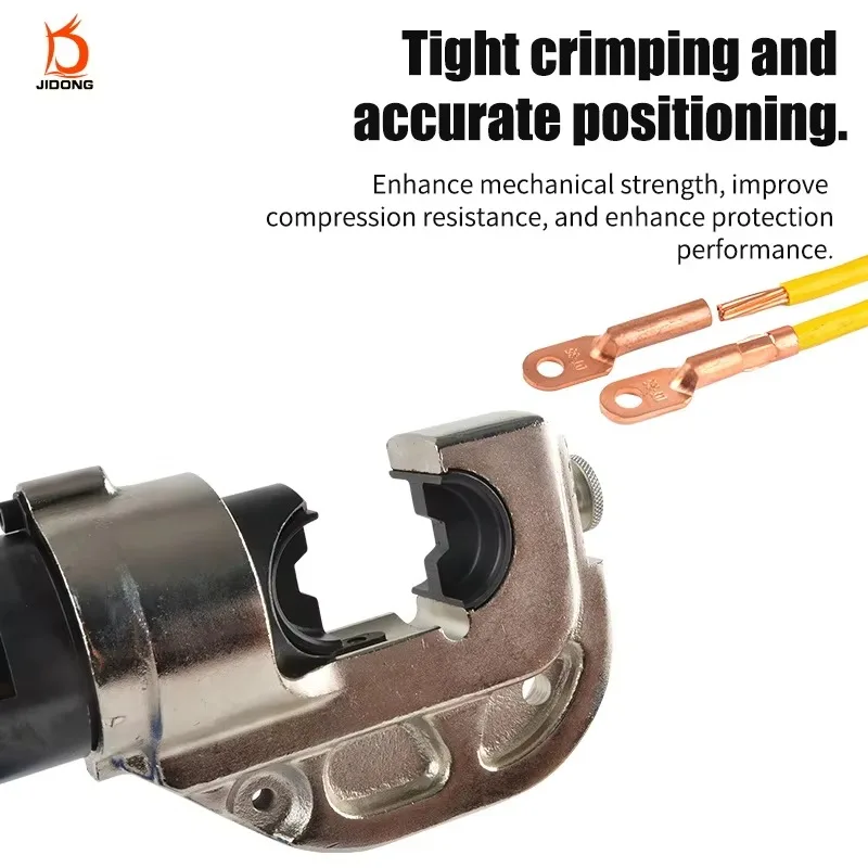 Cordless EZ-400 Lithium Battery Hydraulic Crimping Pliers For Rapid Crimping Of 16-400mm² Copper And Aluminum Cable Terminals