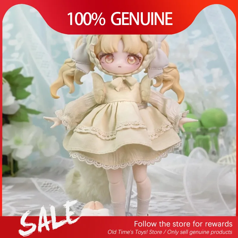 Genuine The Luluelf Story 12 Points Bjd Series Blind Box Cute Luluelf Anime Figure Desktop Ornamen Surprise Mystery Girls Gifts