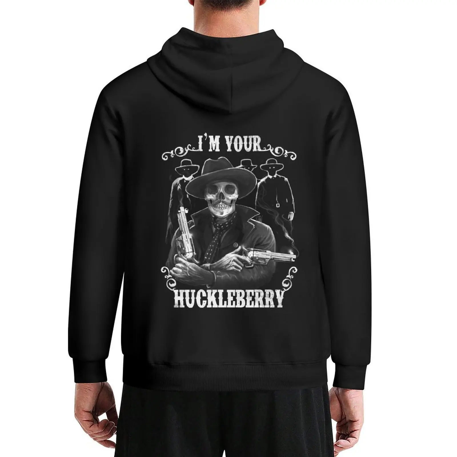 

Doc Holliday Huckleberry Tombstone Hoodie korean autumn clothes korean clothes mens clothing men wear japanese hoodie