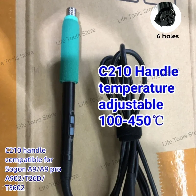 New C115/C210/C245 Handle Temperature Control Solder Tips for Jbc Sugon Aifen A9 A9PRO T26D T3602 T21 Replacement Welding Tools