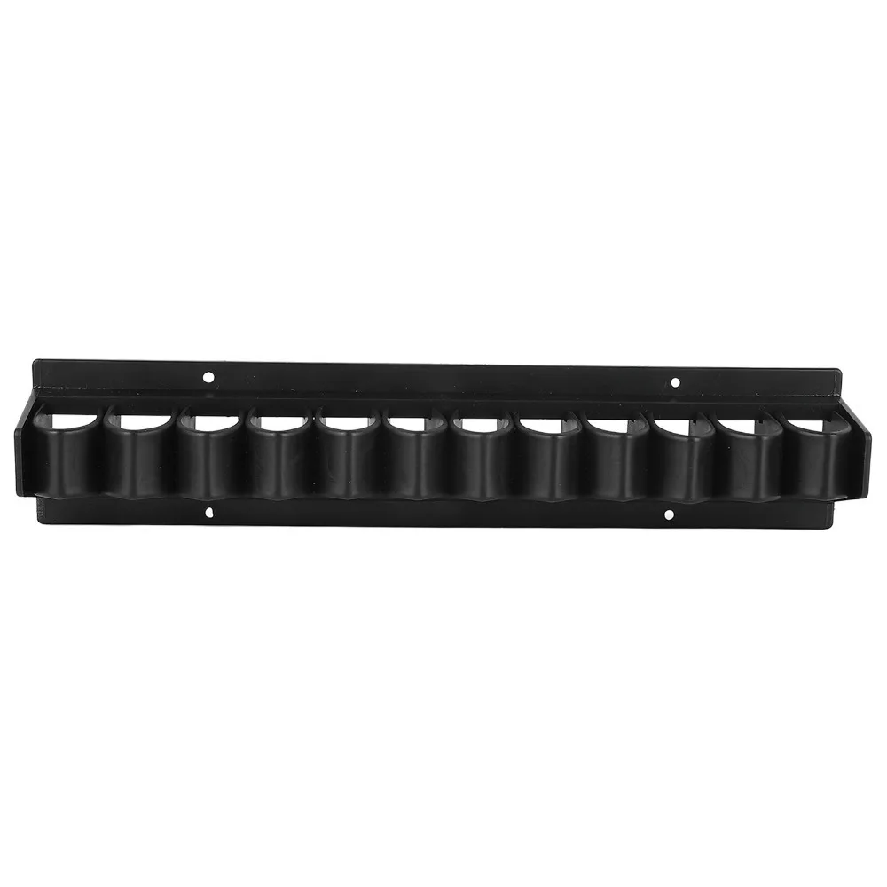 Plastic Horse Whip Crop Holder Wall-Mounted Black Horse Whip Stand Easy Installation Minimalist Design Horse Whip Crop Rack