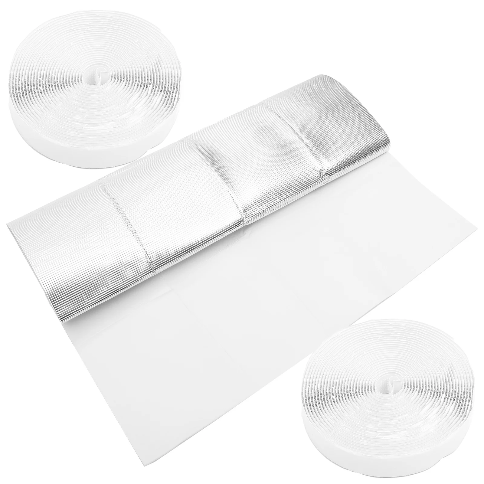 129x95cm Aluminum Film Attic Vent Cover Insulation Shutter Fan Ceiling Reusable Easy Install Fits Multiple