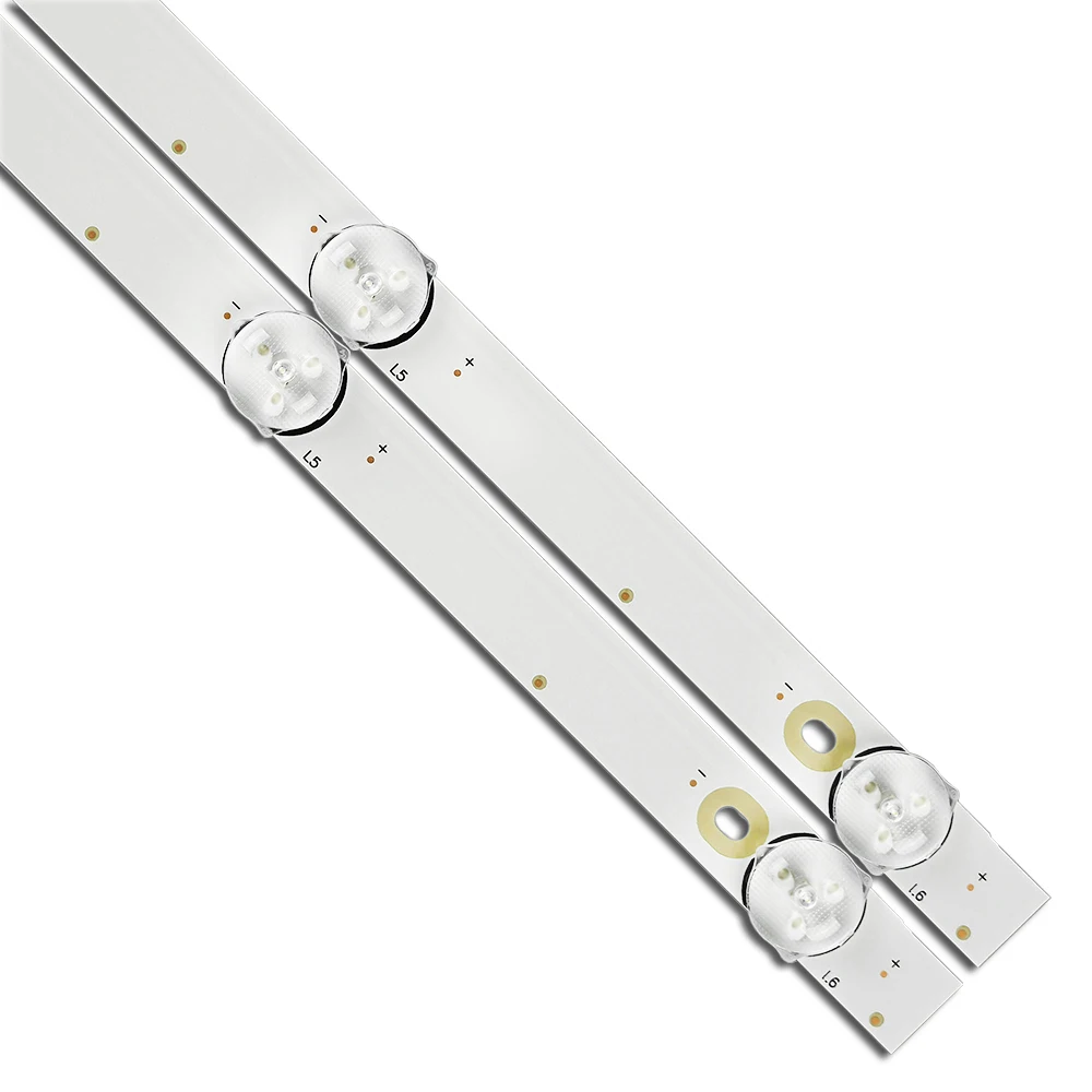 6led 6v 580mm, adequado para 32 polegadas, jL.d32061330-081AS-M MS-L2202 MS-L1074 MS-L1343 LED-32DN5T2 V2 FZD-03 E348124, novo, 2 pcs/lot