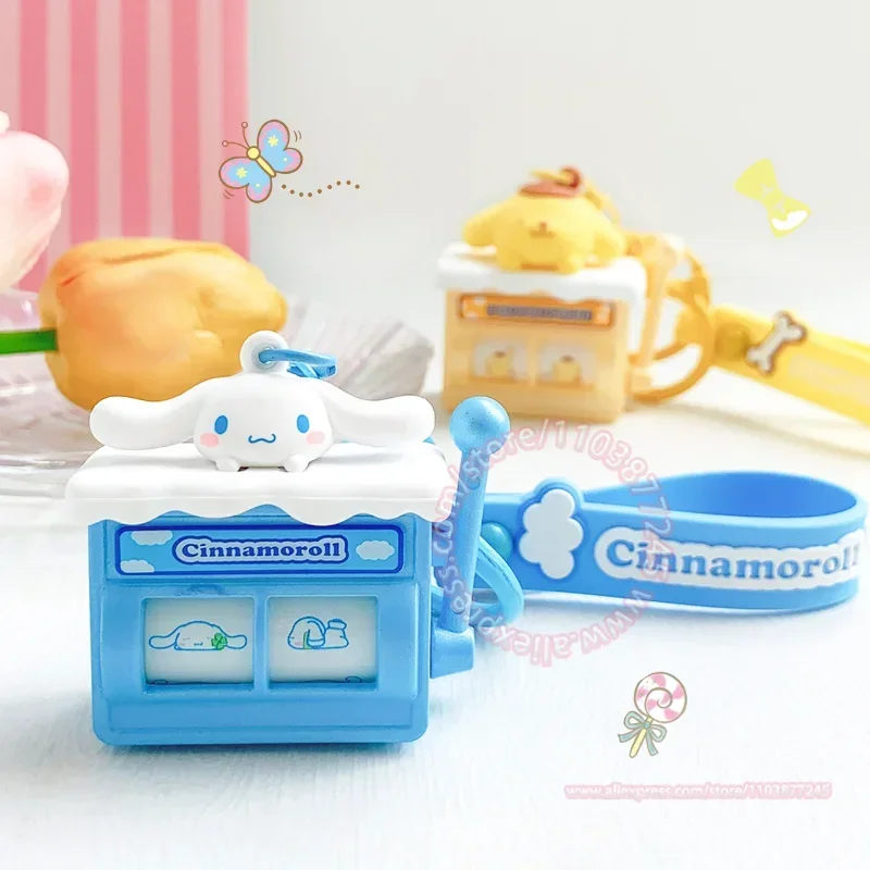 Sanrio Anhänger Nette Shaker Serie Cartoon Schlüsselbund Modell Dekoration kinder Spielzeug Geburtstag Präsentieren Anime Peripherie Ornamente