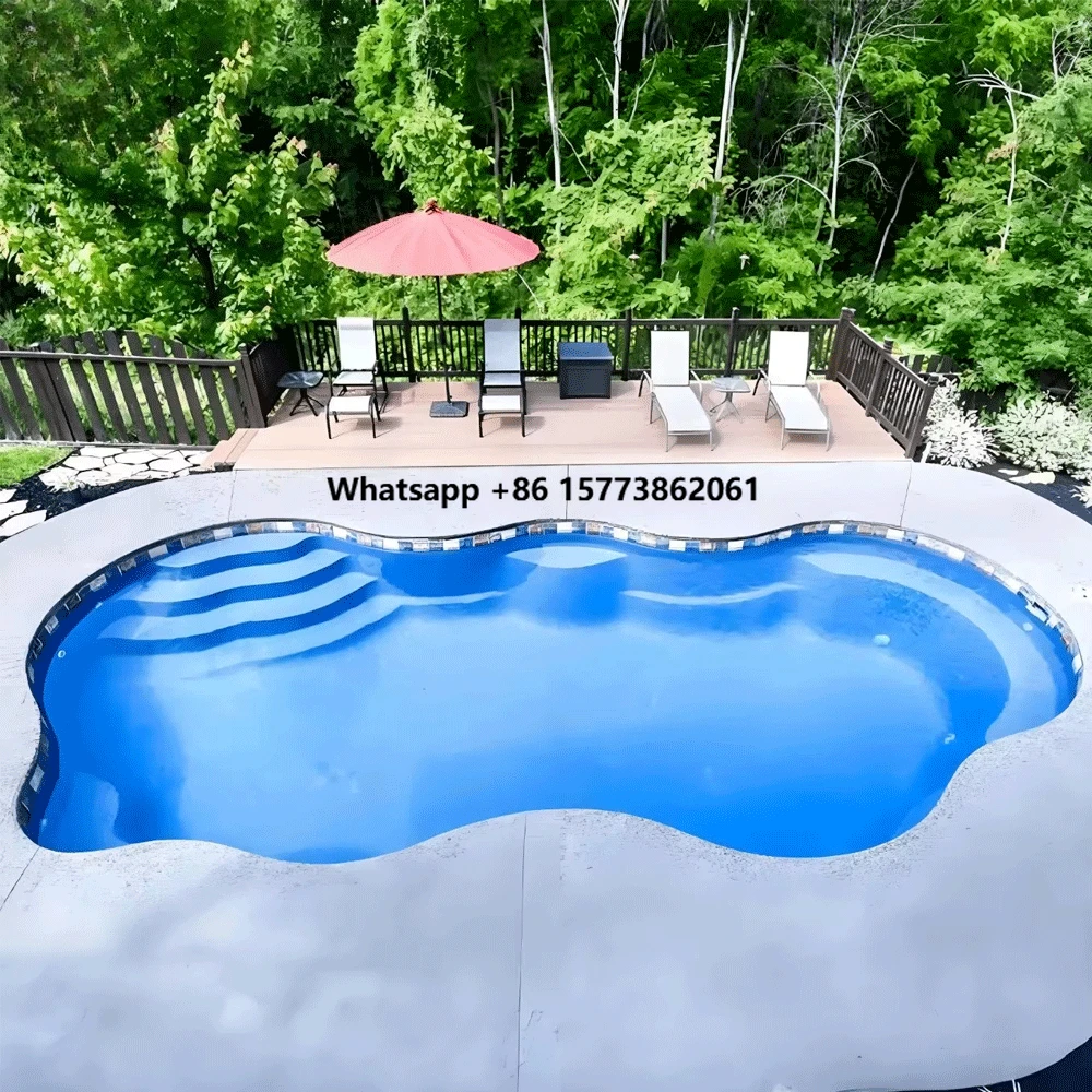Customized Ew Styles Fiberglass Piscine Piscina Swim Pool Gpr Manufacturers Fiber Glass Reinforced Plastic Pool