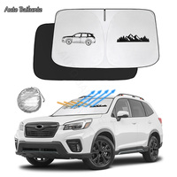 For Subaru Forester 2019-2024 Car Windshield Sunshade Cover Front Window Sun Shade Visor Car Interior Accessories UV Protection