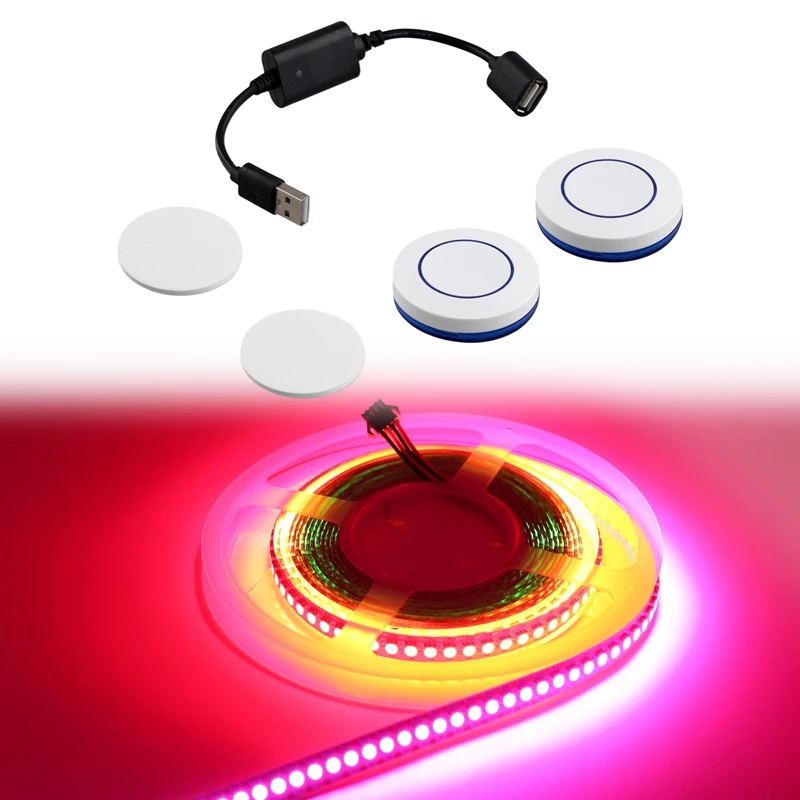 XTECH DC 5V Wireless RF Remote Control Switch Driver Power On OFF For USB LED Light Strip Reading Lamp Light Fan Toggle Model