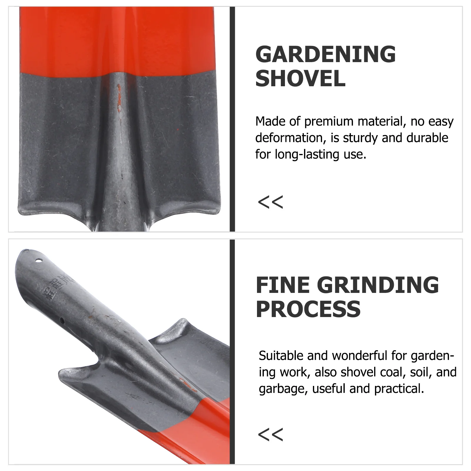 

1Pcs Multi Functional Durable Garden Shovel Outdoor Shovel Tool Practical for Garden Farm Soil Coal Outdoor Spade