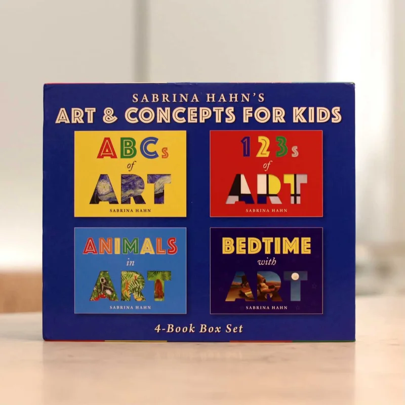 Sabrina Hahns Art  Concepts For Kids 4Book Box Set Sabrina Hahn Sky Pony 9781510762107 Book