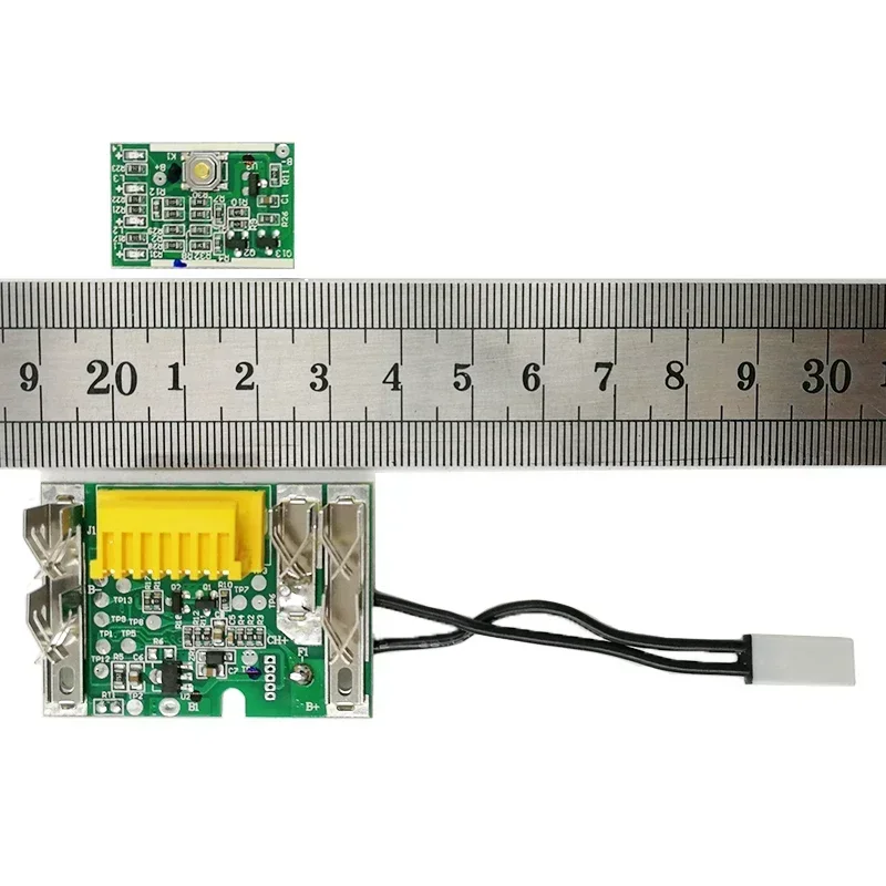 Boîtier de batterie BL1890 PCB, carte de protection de charge, boîtier de coque pour MAKITA 18V BL1860 9.0Ah 6.0Ah, indicateur LED Eddie ion