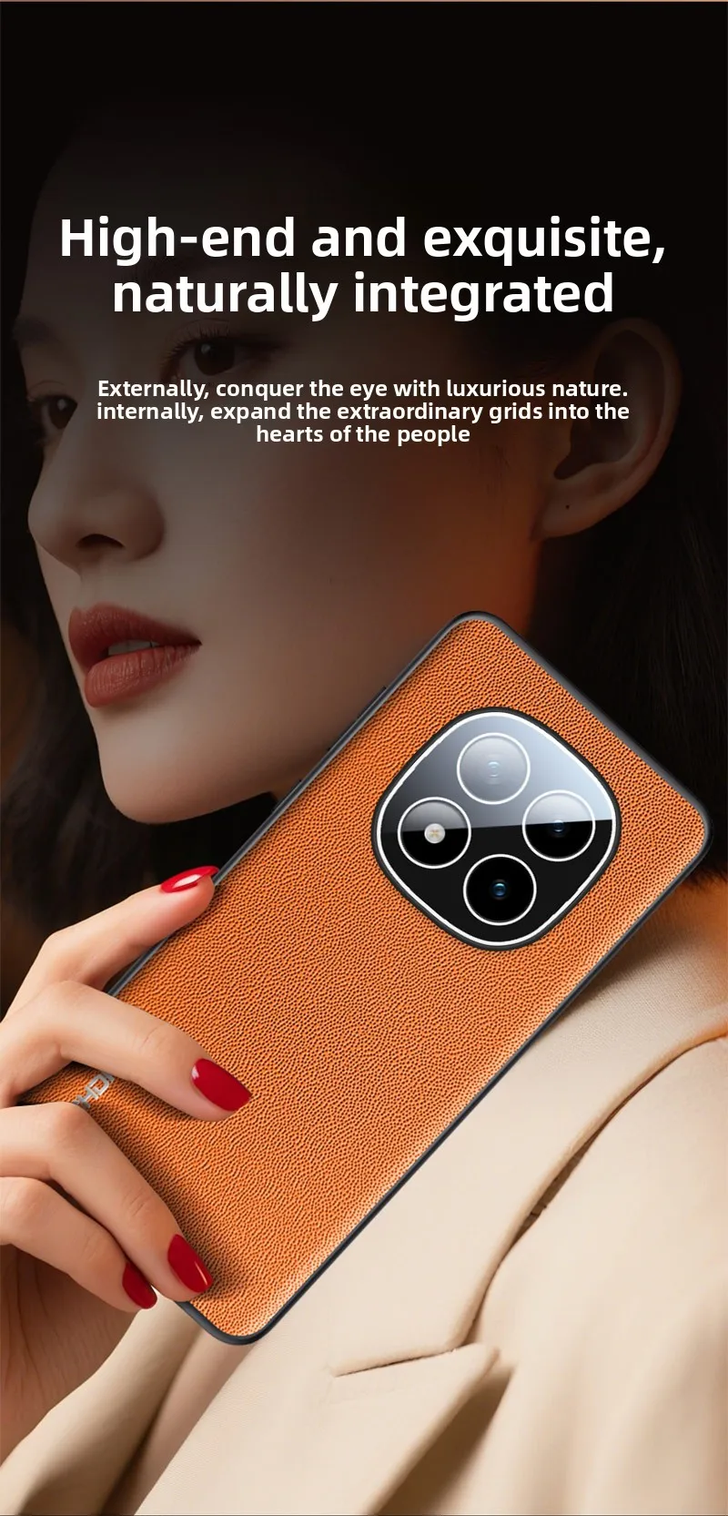 Handyhülle für Xiaomi Redmi Note 14 13 Pro Plus 5G Coque Leder Silikon Weich für Redmi Note 15 Pro+ Kameraschutz-Cover – Detail 10