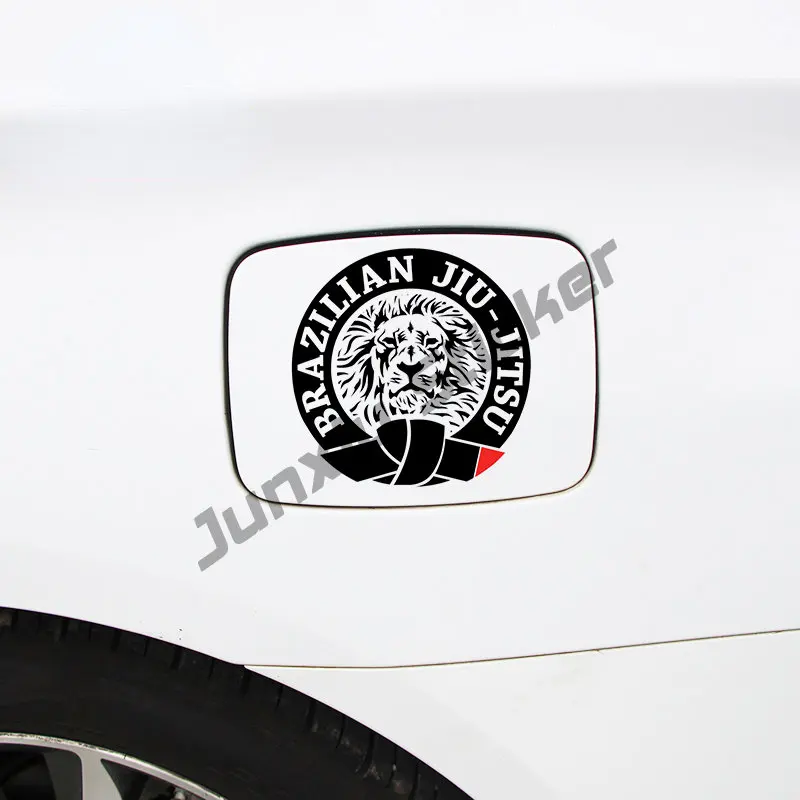 Personality Belt Bjj Jiu Jitsu Car Stickers Jiu Jitsu Kanji Decals StrangleThings Clothes Integrated Combat Fighter Martial