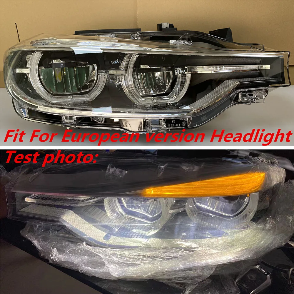 8X Full Set White Lightsource Daylight Modules For BMW 15-18 F30 F31 LCI  LED Headlight Angel Eyes DRL 7419619 7419615 7419610